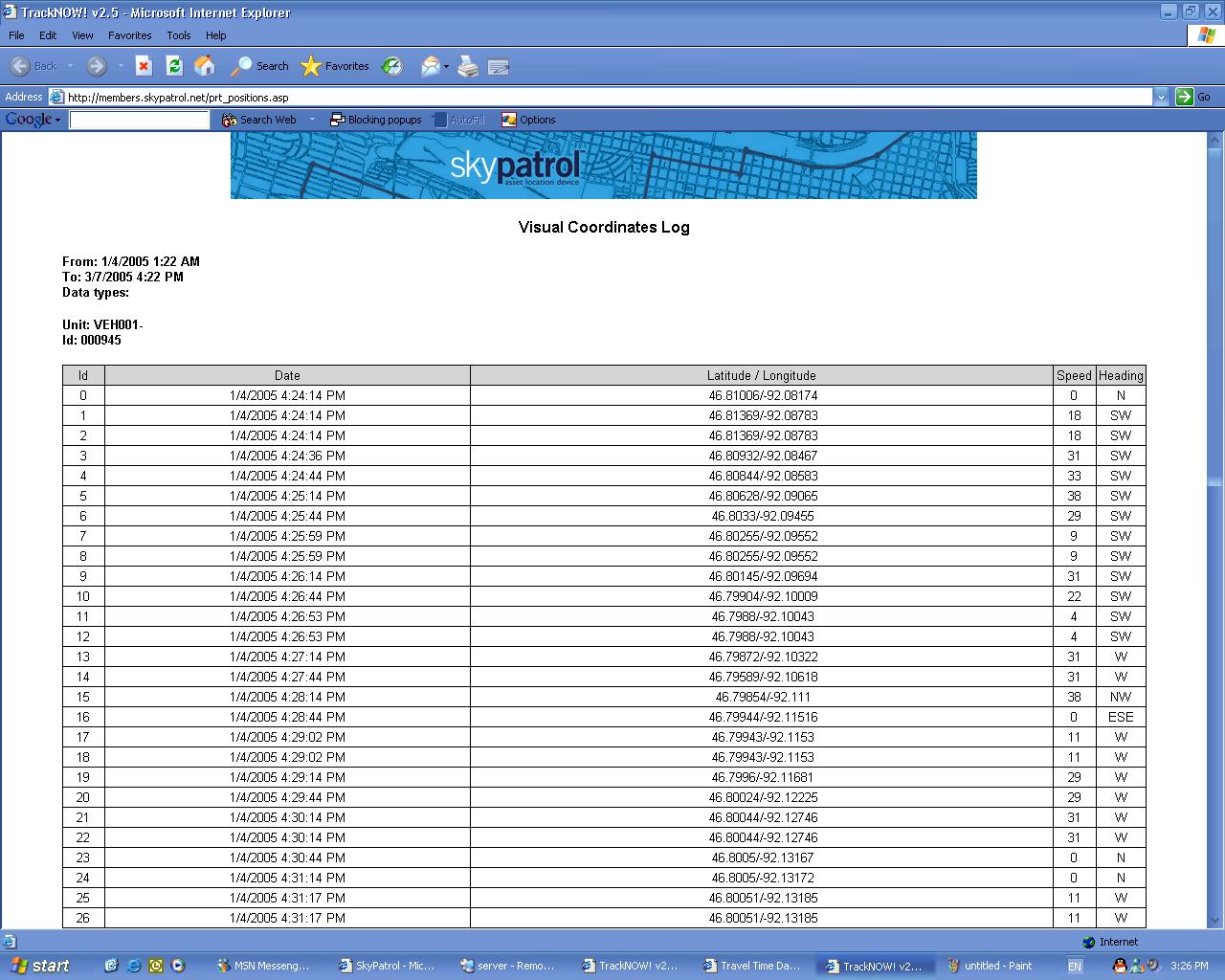 sample-gps-data